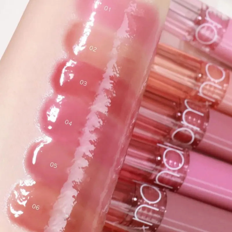 Lip Gloss Set with 14 Vibrant Shades - High-Shine, Nourishing, Korean Cosmetic