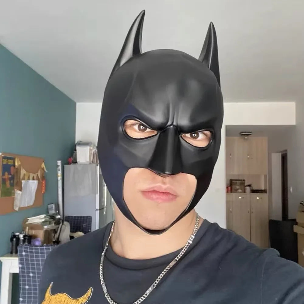 Halloween Latex Bat Mask Cosplay Headgear for Party Costume Prop