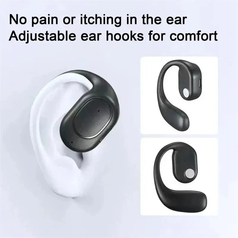 Bone Conduction Bluetooth Headset Open Ear Wireless Headphones with Microphone