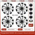 4PCS Tesla Model 3 18 Inch Performance Wheel Hub Caps - Full Rim Cover Accessories