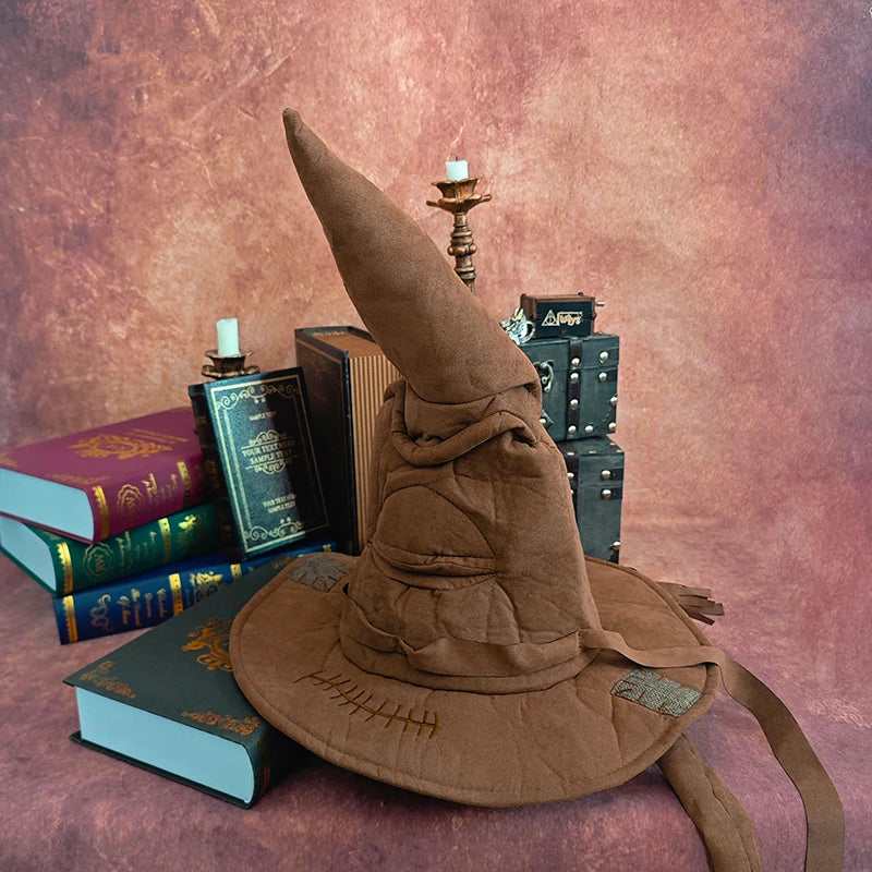 Halloween Witch Hat Cosplay Costume Accessory Tree Hat Wizard Hat