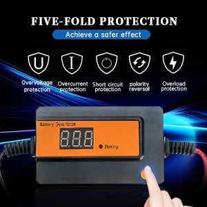 Automatic Battery Desulfator Maintainer for Lead Acid 12-48V | Recharge & Extend Battery Life