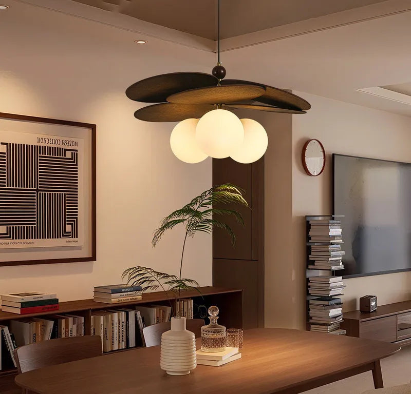 Rattan Weave Vintage Pendant Light - Retro Restaurant & Hotel Hanging Lamp