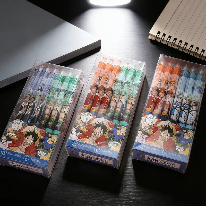 Gel Pen Set with Bullet Tip - 4/8/12pcs Creative Stationery for School
