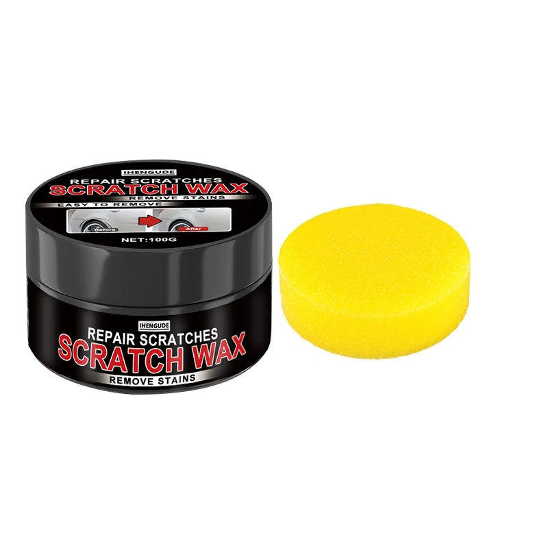 Car Scratch Wax & Water Ripple Remover - Quick Scratch Repair & Shine Restorer