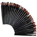 50/100pcs Makeup Brush Set - Eyebrow, Eyeshadow, Mascara & Blending Brushes