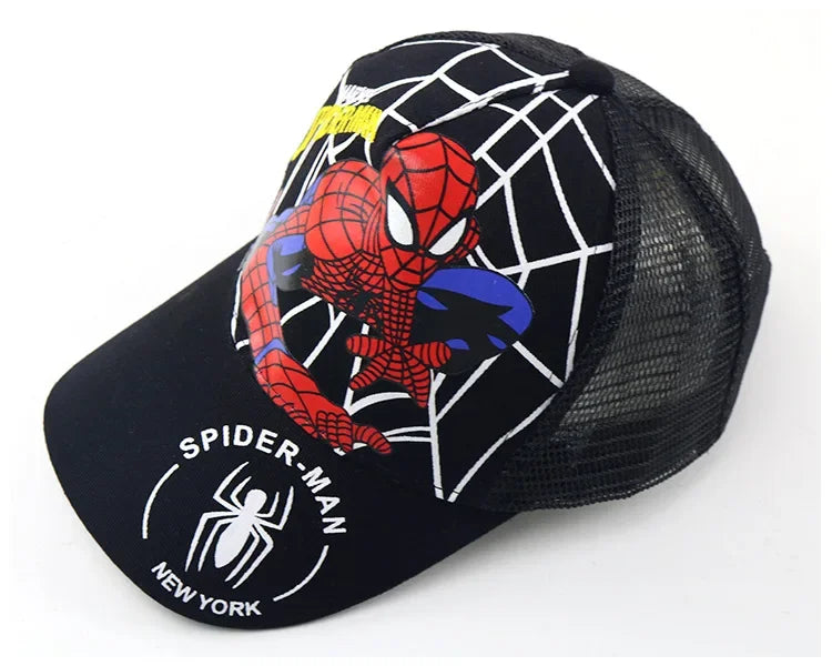 Children's Spiderman Baseball Cap - Superhero Sun Hat for Kids