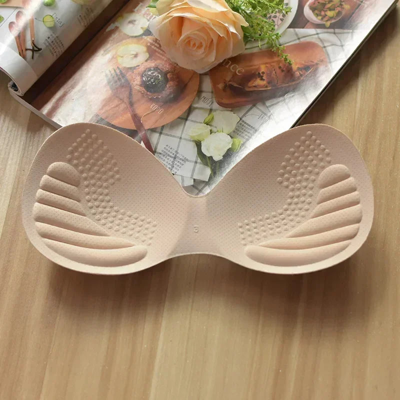 Removable Foam Breast Pads for Lingerie Support and Shape
