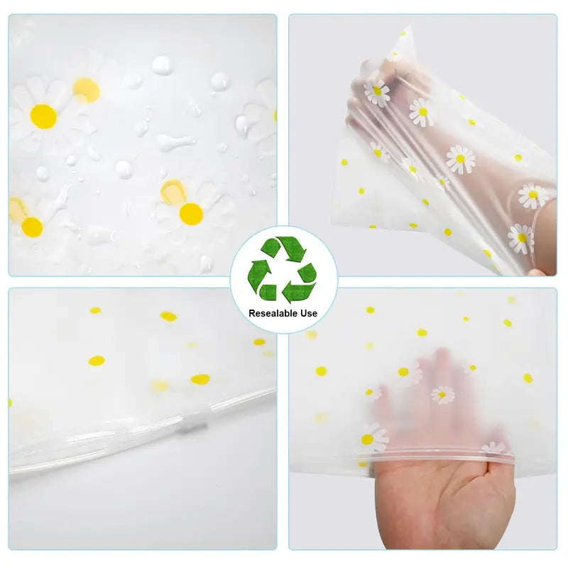 Reusable Clear Travel Storage Bags Set for Clothes and Accessories