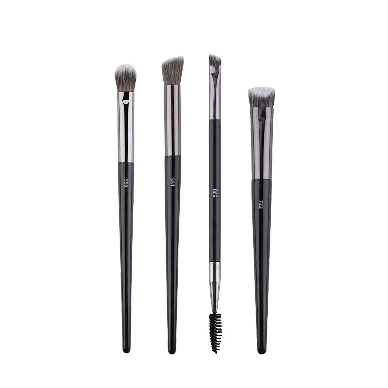 Angled Makeup Brush for Foundation & Face Contouring - Multiple Handle Colors