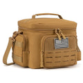 Men's Tactical Insulated Lunch Box - Heavy Duty Leak-Proof Work & Outdoor Bag