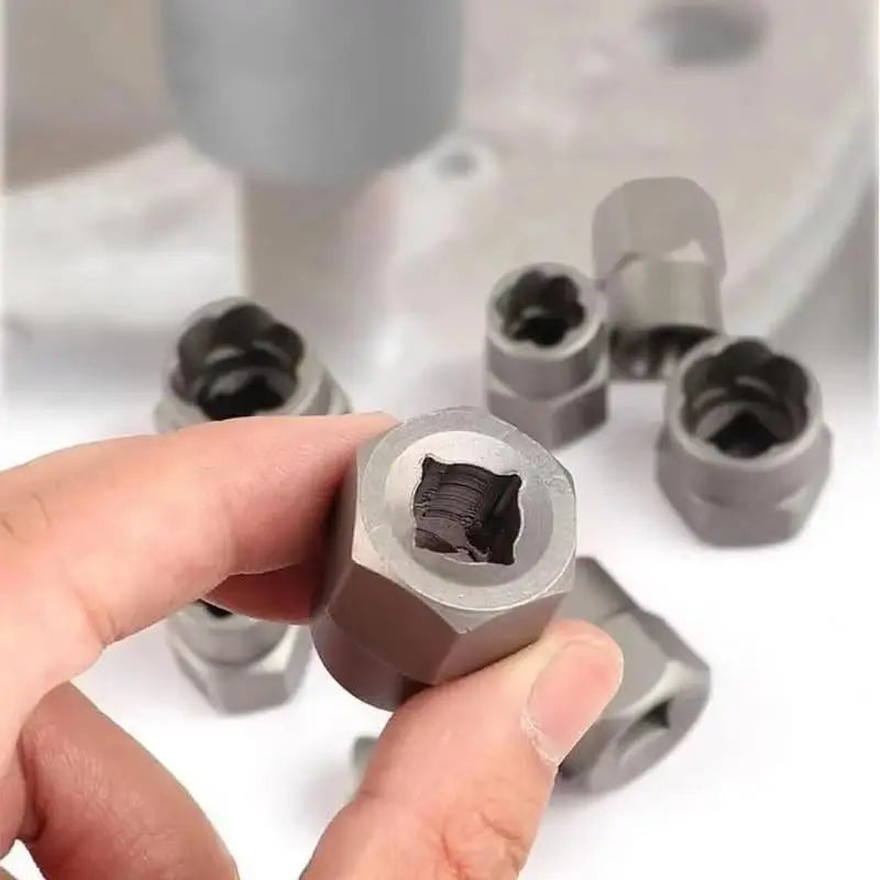 14-Piece Lug Nut Removal Socket Set for Damaged, Rusted & Rounded Bolts