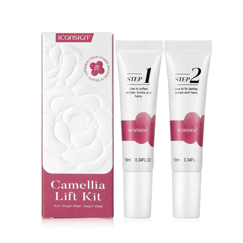 Lash & Brow Perming Tube Set for Lash Lift and Lamination - Fixation Lotion Kit