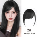 Clip-In Synthetic Bangs Hair Extension for Women & Girls - Natural Look
