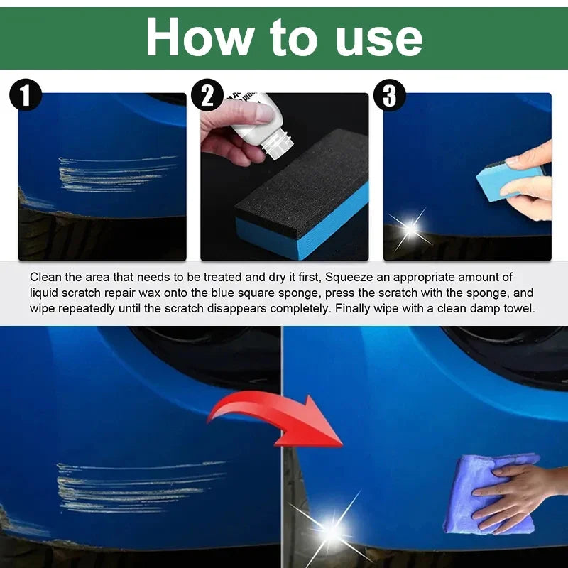 Car Scratch Remover Paint Care Kit with Polishing & Grinding Compound