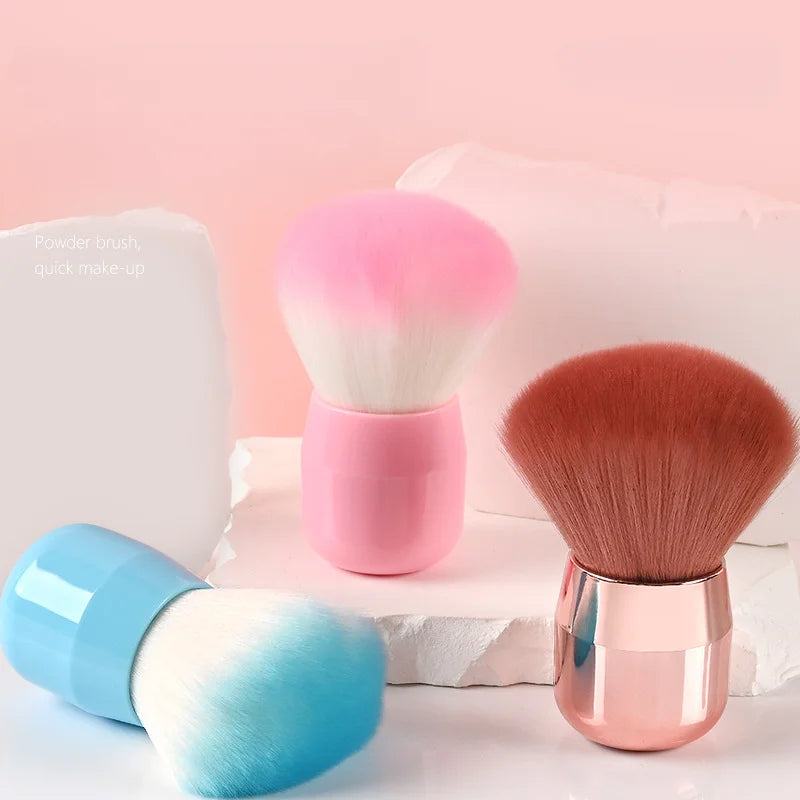 Large Loose Powder Brush for Face Makeup Soft Synthetic Hair Professional Makeup Tool
