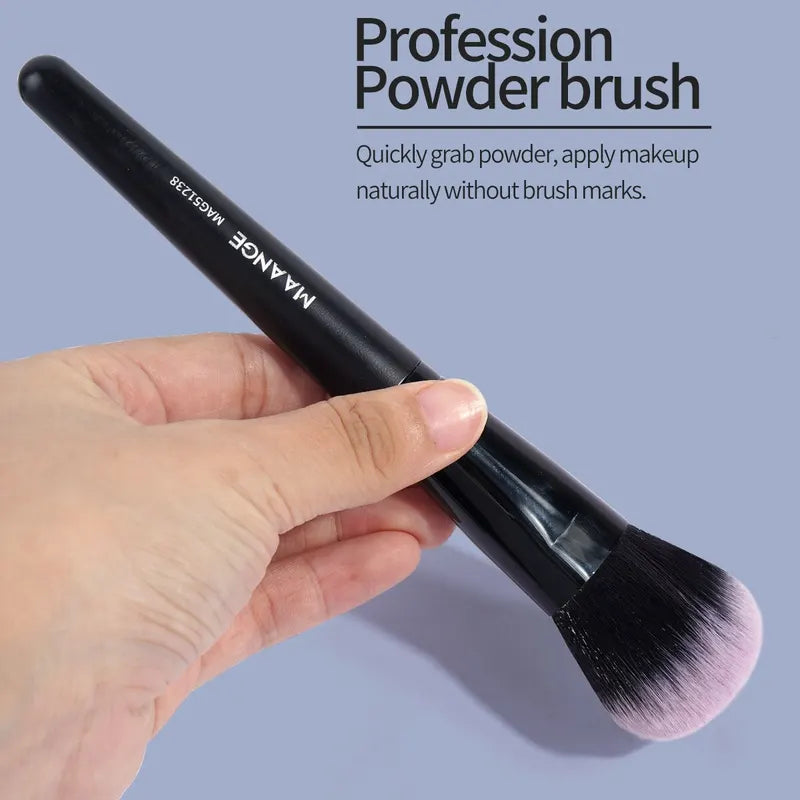 20-Piece Makeup Brush Set with Storage Box for Foundation Eyeshadow Blush