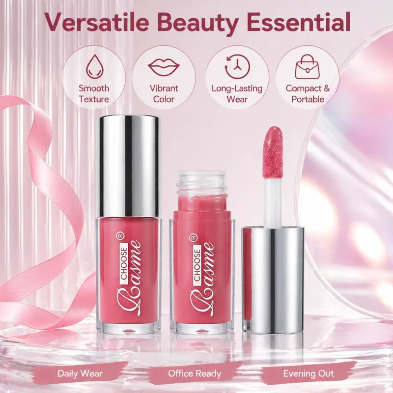 Long-Lasting Waterproof Lip Liner & Gloss Set - 12 Shades for Flawless Pout