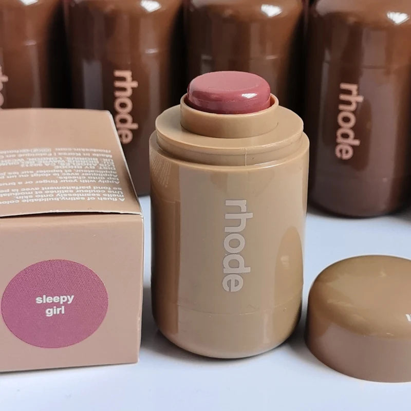 Portable Blush and Bronzer Stick Set - Easy To Apply Makeup for Face & Cheeks