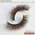 Luxury 5D Mink False Eyelashes Fluffy Wispy Volume Strip Lashes Natural Look