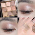 Eyeshadow Palette with Metallic Finish - 8+ Colors for Glam Makeup, Spring & Summer Collection