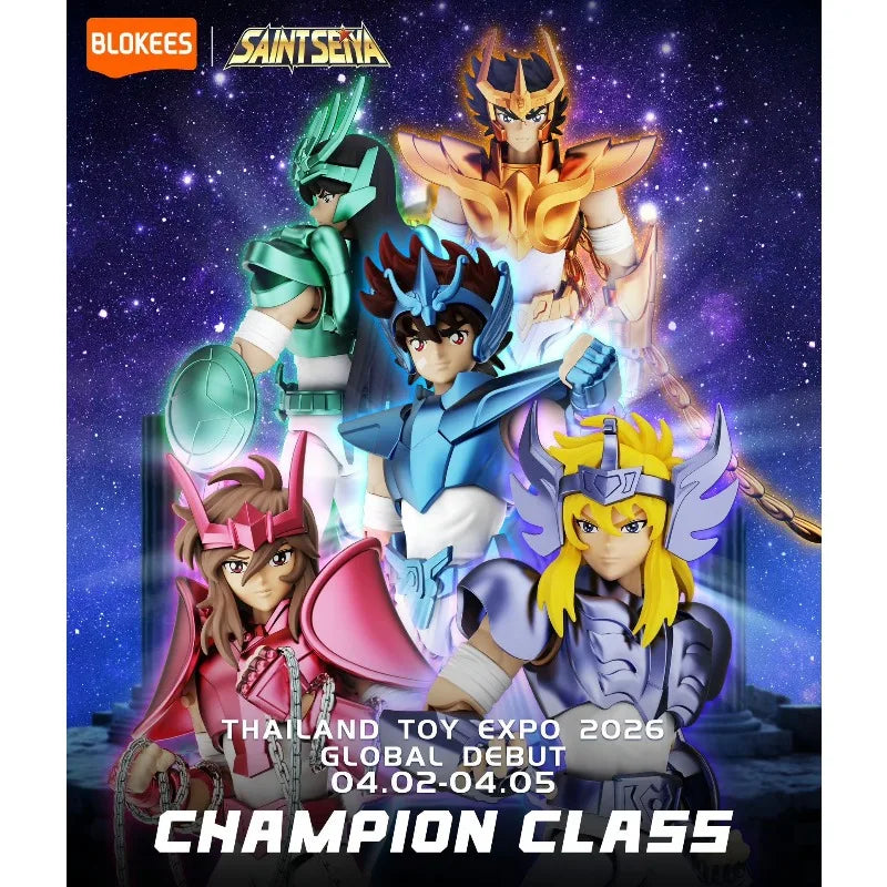 Saint Seiya Action Figure - Champion Class 14 - Andromeda Shun Anime Toy Collectible