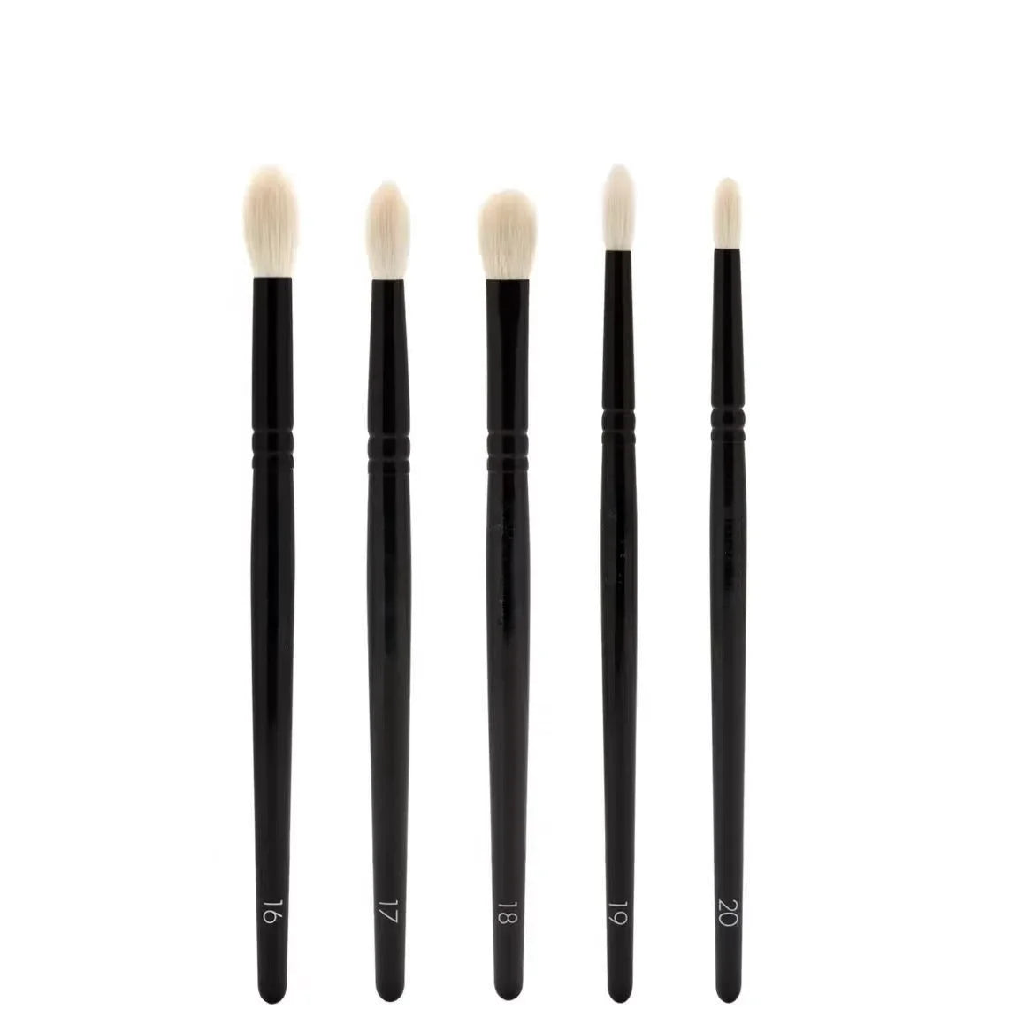Eye Shadow Blending Brush Set - Natural Goat Hair Makeup Tools for Eyes and Contouring