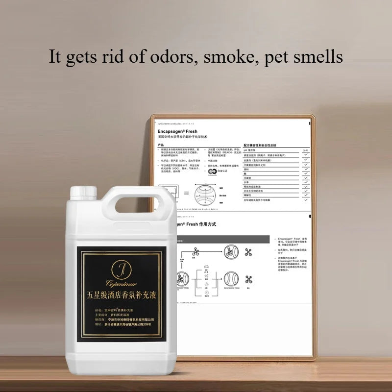 Large Volume Essential Oil for Hotel Diffuser & Aromatherapy Machines - Multiple Scents