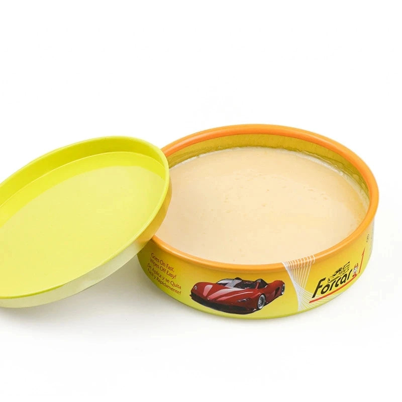 High-Gloss Carnauba Paste Wax for Auto Paint Protection & Scratch Removal