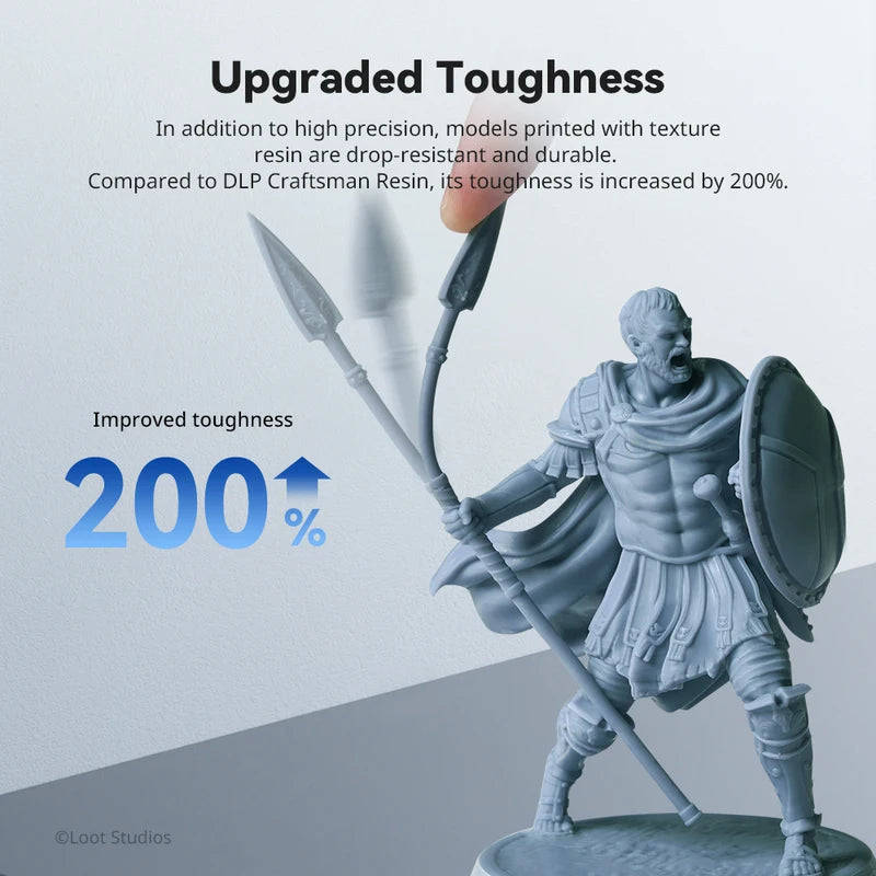 ANYCUBIC Texture Resin 14K High-Precision UV Photopolymer for 3D Printing