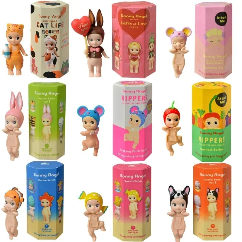 Animal Series Blind Box Figurines - Mystery Animal Figures Set 1/2/4 Pieces