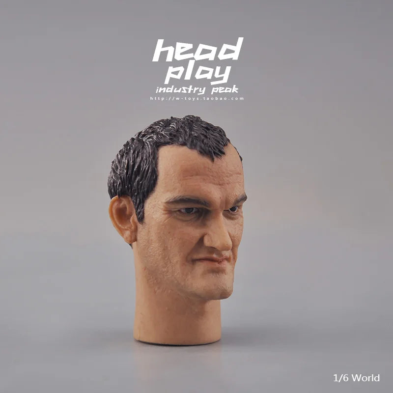 6-Inch Collectible Military Head Sculpt for 1/6 Action Figures - Asian & European Styles