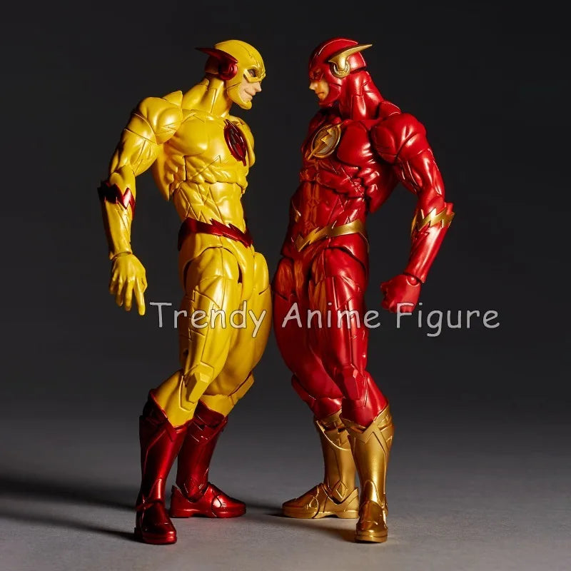 Movable Action Figure 17cm Flash Yamaguchi Toy Collection - Blue & Red Variants