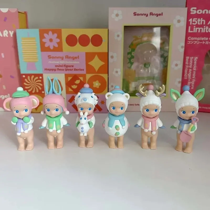 Mini Anime Figures Blind Box - Winter Wonderland Series Christmas Birthday Gift