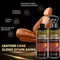 Car Leather Shine Spray 100ML High Gloss Waterproof Nourishing Anti-Aging