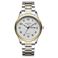 Quartz Digital Watch for Elderly with Double Calendar and Luminous Display