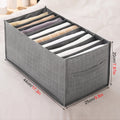 Clothing & Shoe Storage Organizer Box for Wardrobe Drawers, Jeans, Socks, T-Shirts