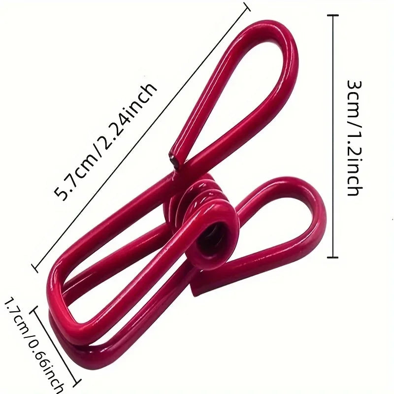 Mini Bag Sealing Clips Food Storage Sealer Clamp Kitchen Organizer Set