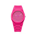 Men's Quartz Wristwatch with Plastic Strap - Business & Fashion Watch
