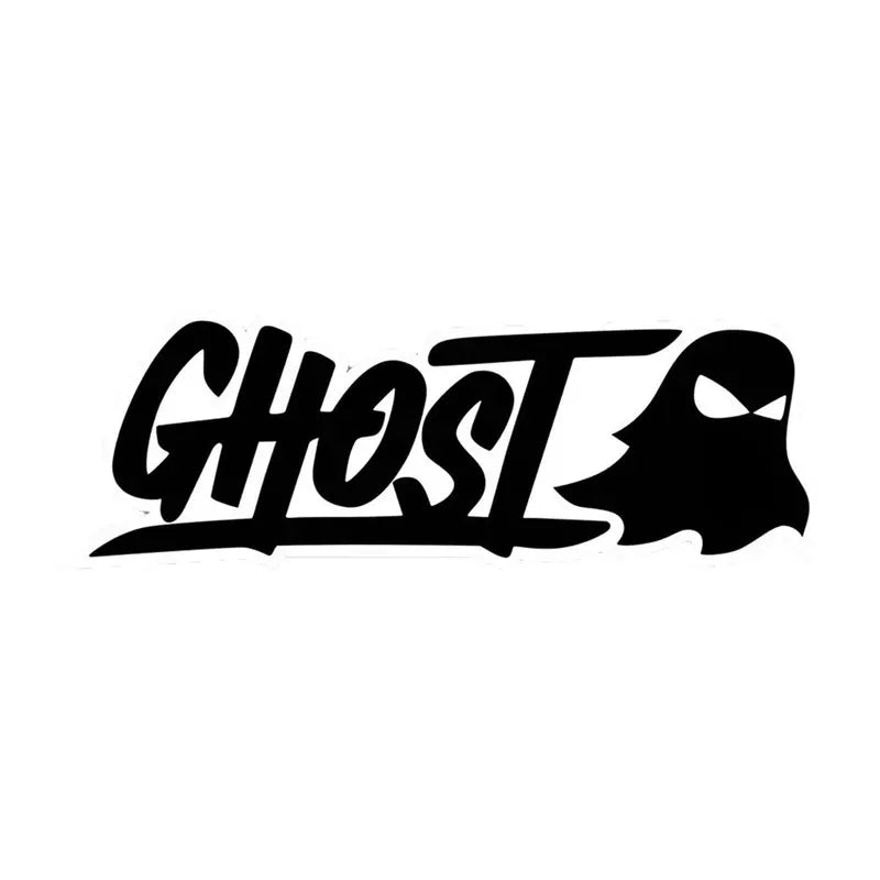 Halloween Ghost Motorcycle Reflective Vinyl Decal Waterproof Car Sticker Set