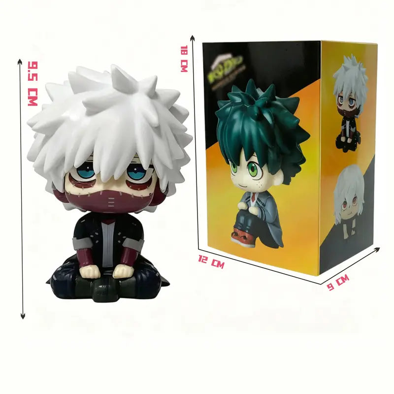 My Hero Academia PVC Figurine Collection - Chibi Anime Toy Model Set