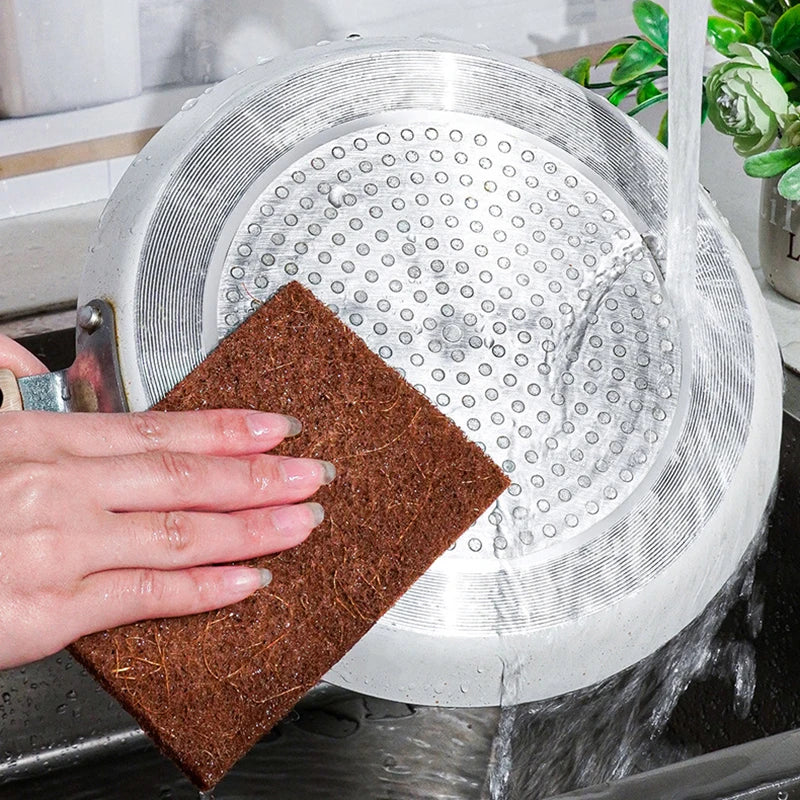 Eco-friendly Sisal Microfiber Kitchen Sponges Set - Natural Fiber Dishwashing Pads