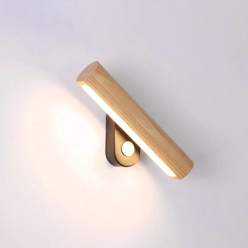 Modern Adjustable LED Wall Lamp with Switch for Indoor Home Decor