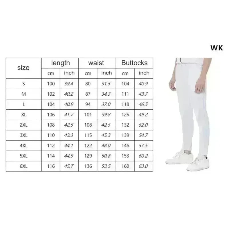 Loose Straight Leg Pants for Men Women Summer Streetwear Jogging Casual Trousers