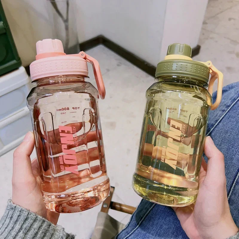 1L BPA-Free Sport Water Bottle with Filter - 800ml Drinking Kettle for Boiling Water