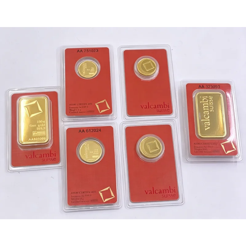 Copper Alloy Lunar Year Snake Collector's Bar - Non-Magnetic Gold Plated Gift