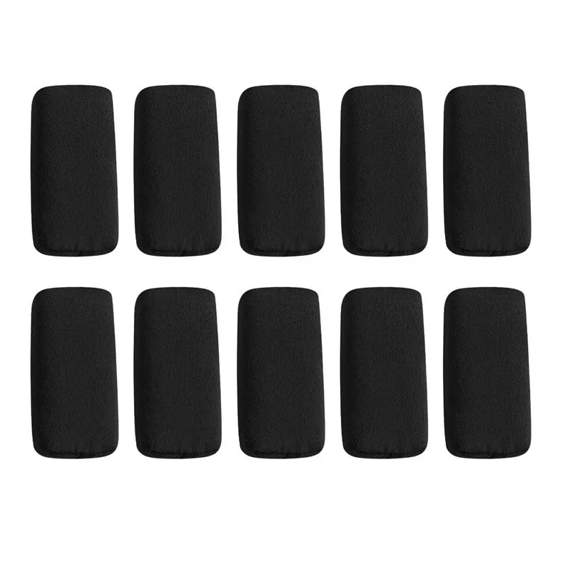 10 pcs Car Detailing Suede Applicator Pads for Ceramic Coating and Paint Care