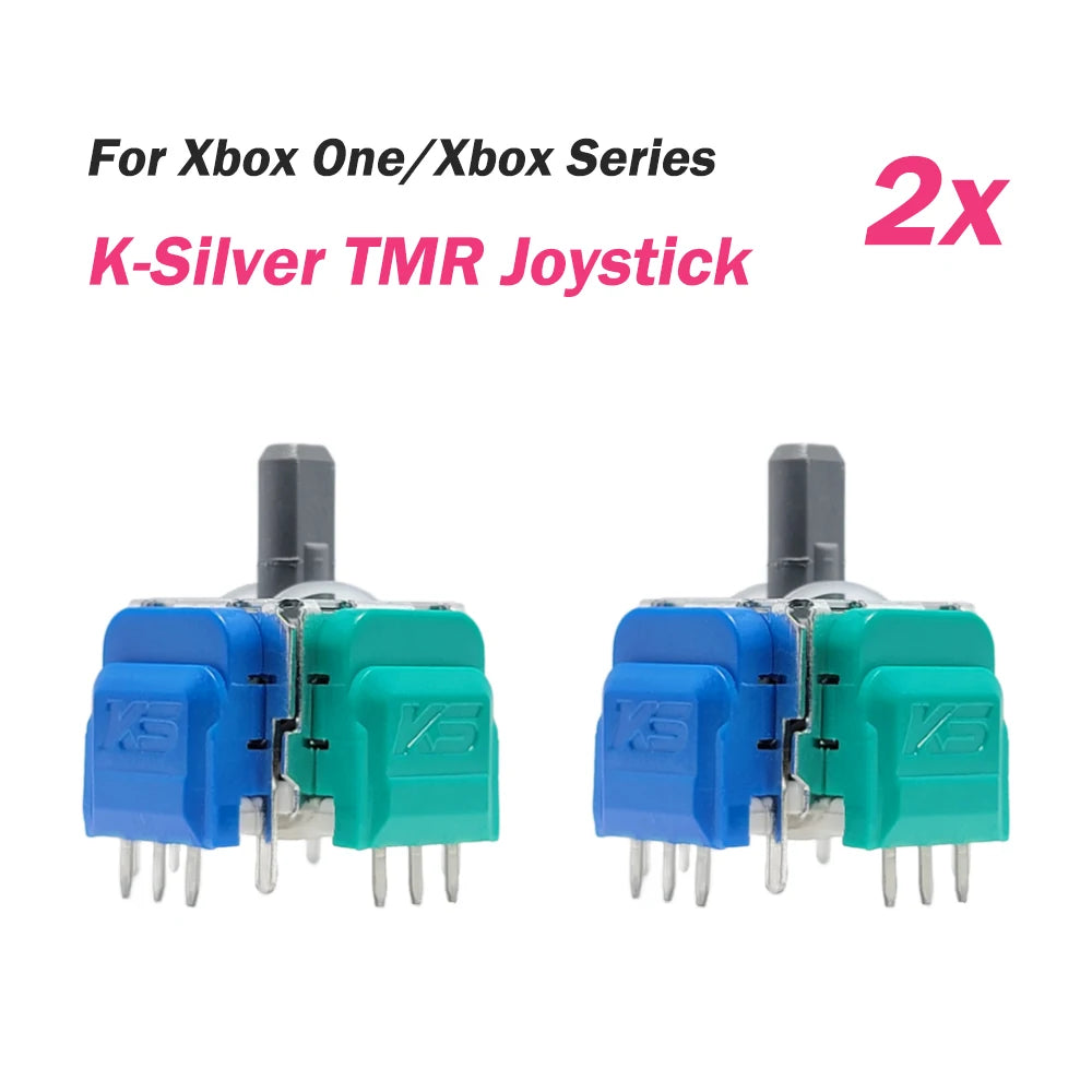 Joystick Replacement for Nintendo Switch, PS5, PS4, Xbox Series & One - Anti-Drift 3D Analog TMR ThumbStick