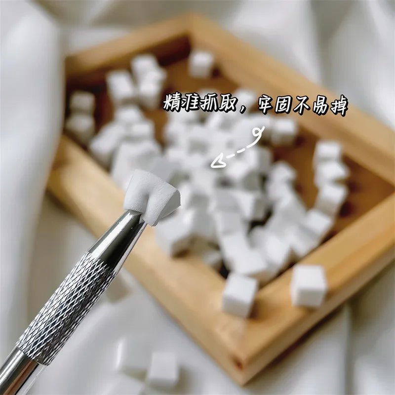 50PCS Nail Art Sponge Gradient Stamper Tools for Manicure DIY