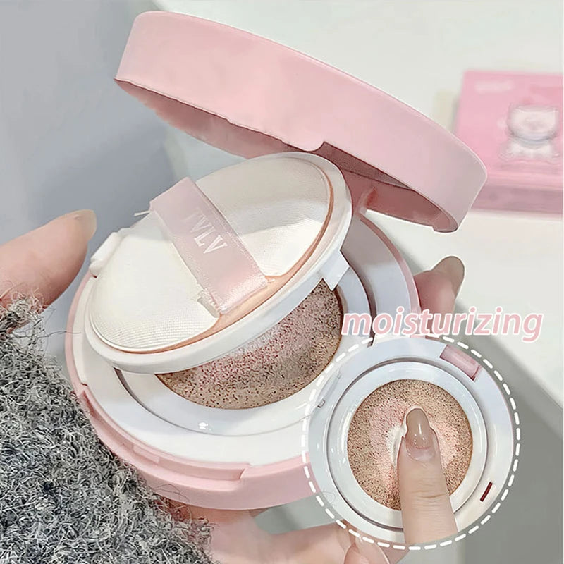 3-in-1 Air Cushion Foundation BB Cream Concealer Brightening Makeup Base - Hydrating High Coverage